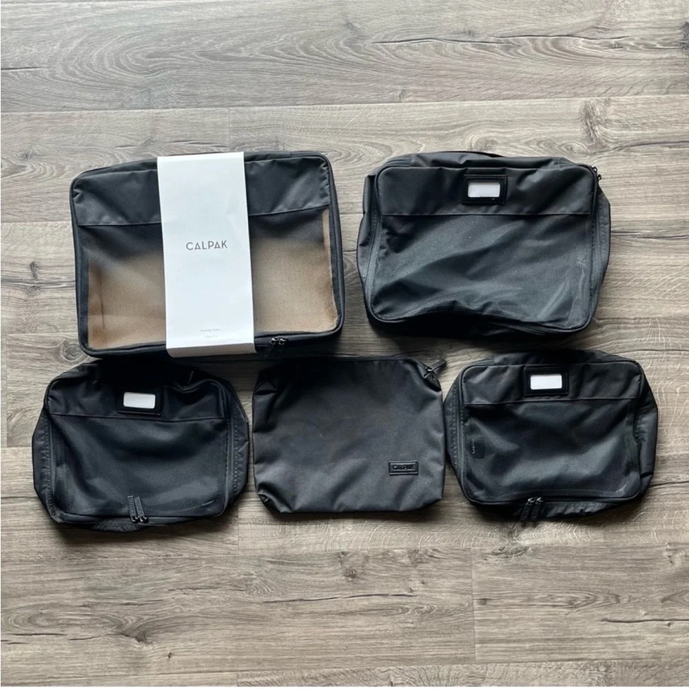 NWT Calpak Black Packing Cubes - Picture 9 of 15